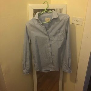 Sézane Tomboy Shirt XS, Blue